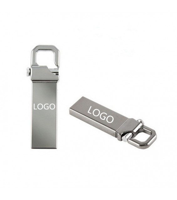 2G Metal USB Flash Disk Keyring