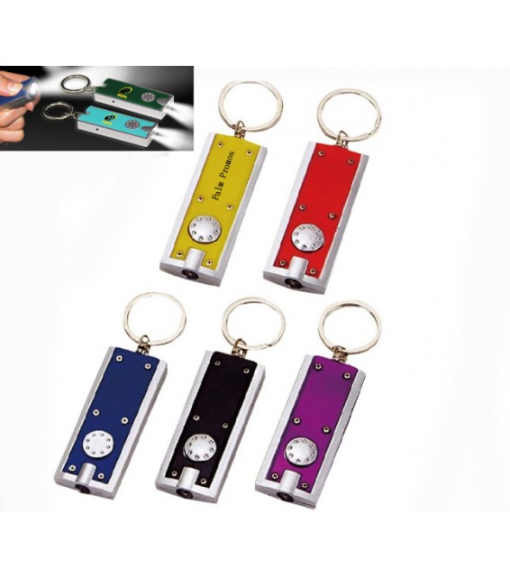 LED Flashlight With Keychain
