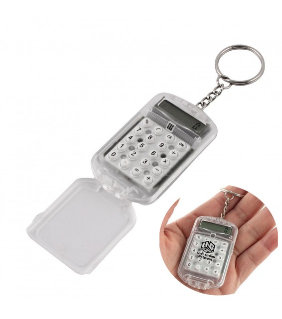 Mini Calculator With Keychain