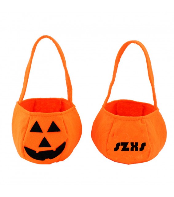 Halloween Pumpkin Bag Kids Candy Bag