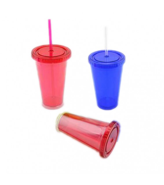 16 Oz. Journey Double Wall Insulated Acrylic Tumbler
