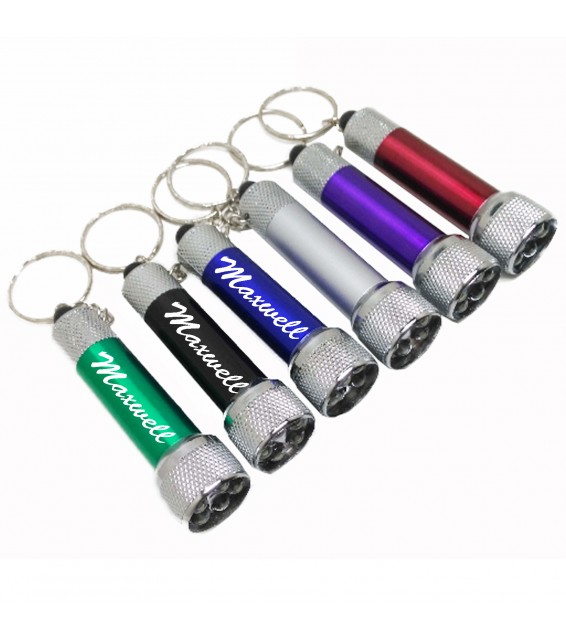 Mini 5 LED Flashlight Keychain