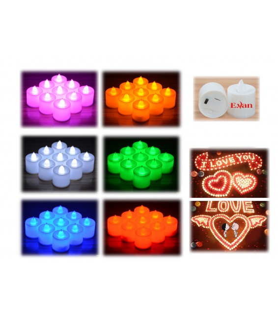 LED Christmas Candle