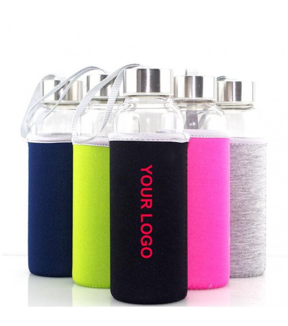 10 oz Glass Water Bottle