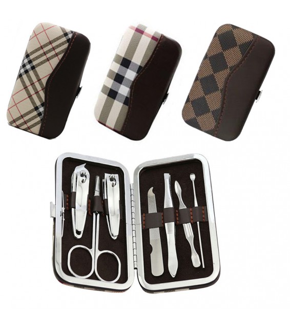 7 Pieces Manicure Set Grooming Kit