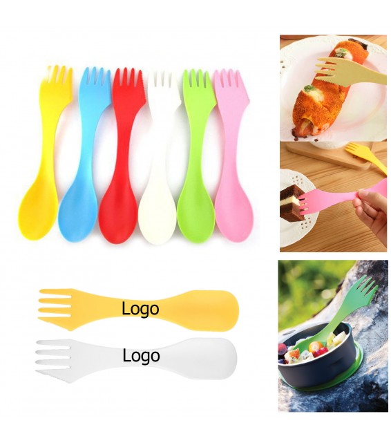 3 in 1 Plastic Sporks
