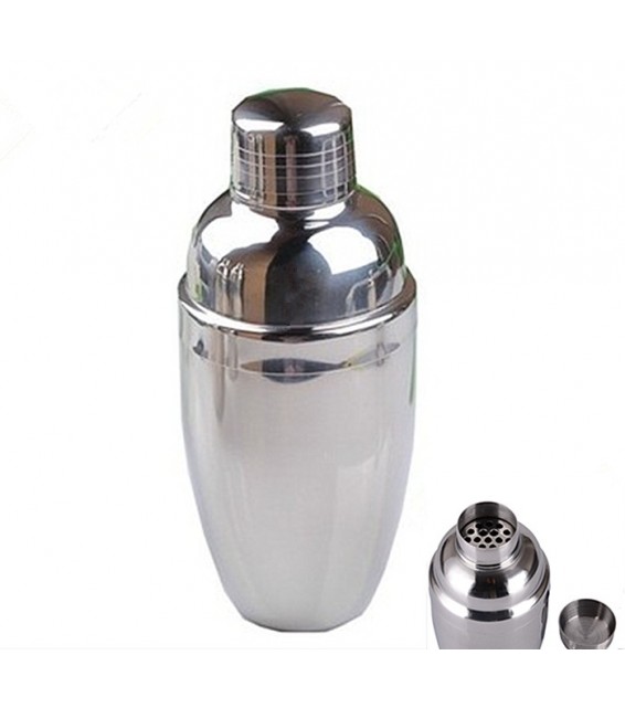8.5 Oz Stainless Steel Cocktail Shaker