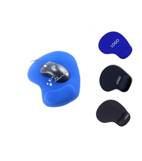 Mouse Pad with Gel Wrist Pad